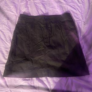 dark green skort